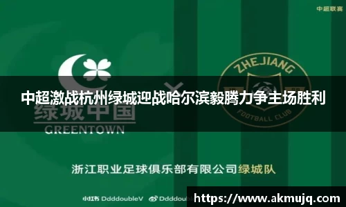 中超激战杭州绿城迎战哈尔滨毅腾力争主场胜利